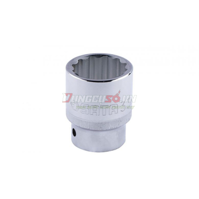 Đầu tuýp 12 cạnh 3/4in – 33mm Sata 16614