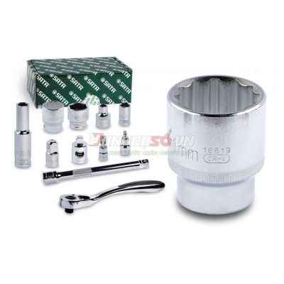 Đầu tuýp 12 cạnh 3/4in – 41mm Sata 16619