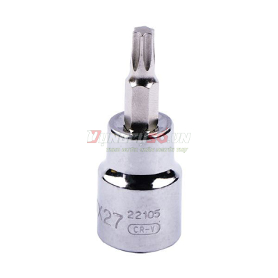 Đầu tuýp mũi sao 3/8in – T27 Sata 22105