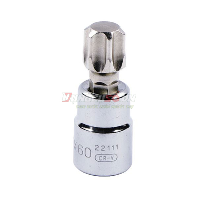Đầu tuýp mũi sao 3/8in – T60 Sata 22111