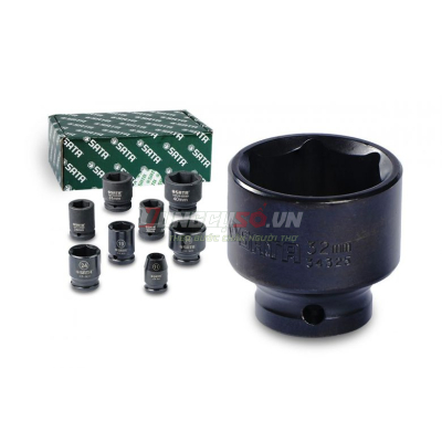 Đầu tuýp đen 6 cạnh 1/2in – 32mm Sata 34325