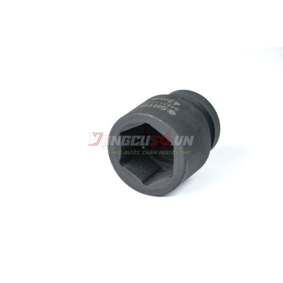 Đầu tuýp đen 6 cạnh 1in – 43mm Sata 34831