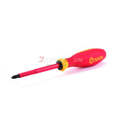 Tua vít bake #1x80mm VDE cách điện 1000V Sata 61212