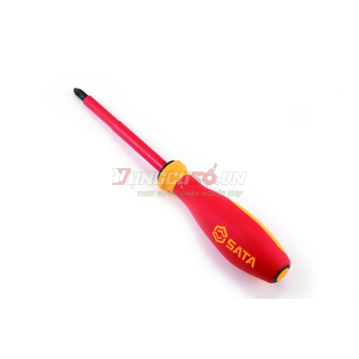 Tua vít bake #1x80mm VDE cách điện 1000V Sata 61212