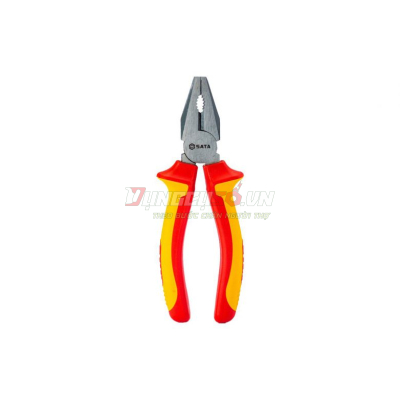 Kềm điện chuyên dùng 8in/200mm cách điện 1000V Sata 70333