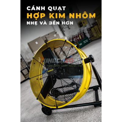 Quạt Công Nghiệp Stanley  SLF306125D 24 Inch | Làm Mát Mạnh Mẽ, Góc Quay 360°, Độ Bền Cao
