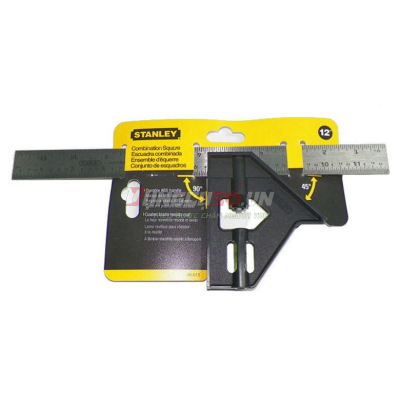 Thước eke thủy 12″ cán nhựa Stanley 46-012
