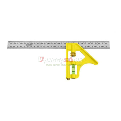 Thước eke thủy cán sắt 12″ 300mm Stanley 46-028