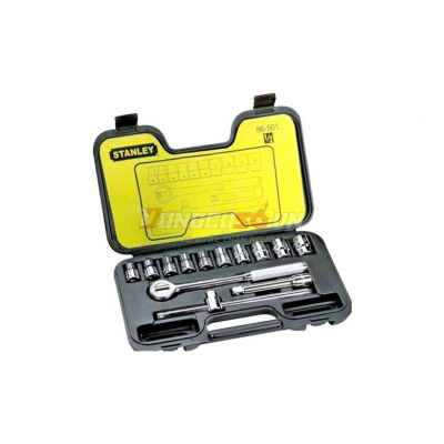 Bộ đầu khẩu 14 chi tiết hệ mét Stanley 86-501