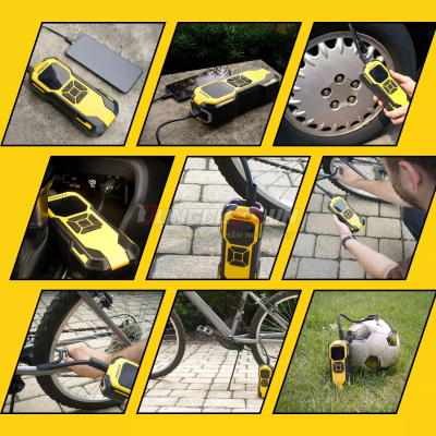 Dụng cụ đa năng bơm xe – đèn pin LED – sạc dự phòng Stanley SXIF0101