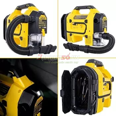 Máy bơm hơi đa năng dùng pin kèm tính năng thổi và hút bụi hiệu STANLEY Model SXVI02001
