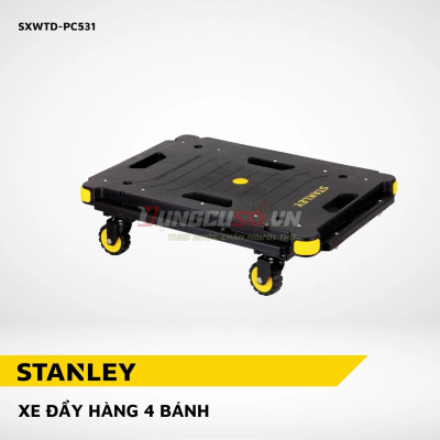 Xe đẩy hàng 4 bánh Stanley SXWTD-PC531 | Tải trọng 137kg