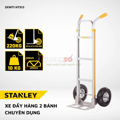 Xe đẩy hàng 2 bánh Stanley HT513 | Tải trọng 200/230kg