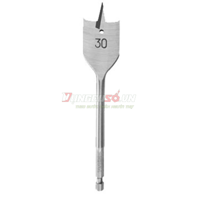 Mũi khoan gỗ đầu dẹp đuôi lục giác 6x152mm Total TAC160601