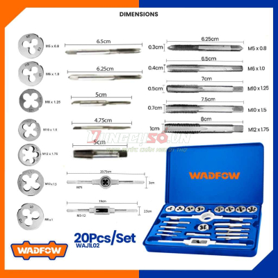 Bộ taro ren 20 chi tiết WADFOW - WAJ1L02